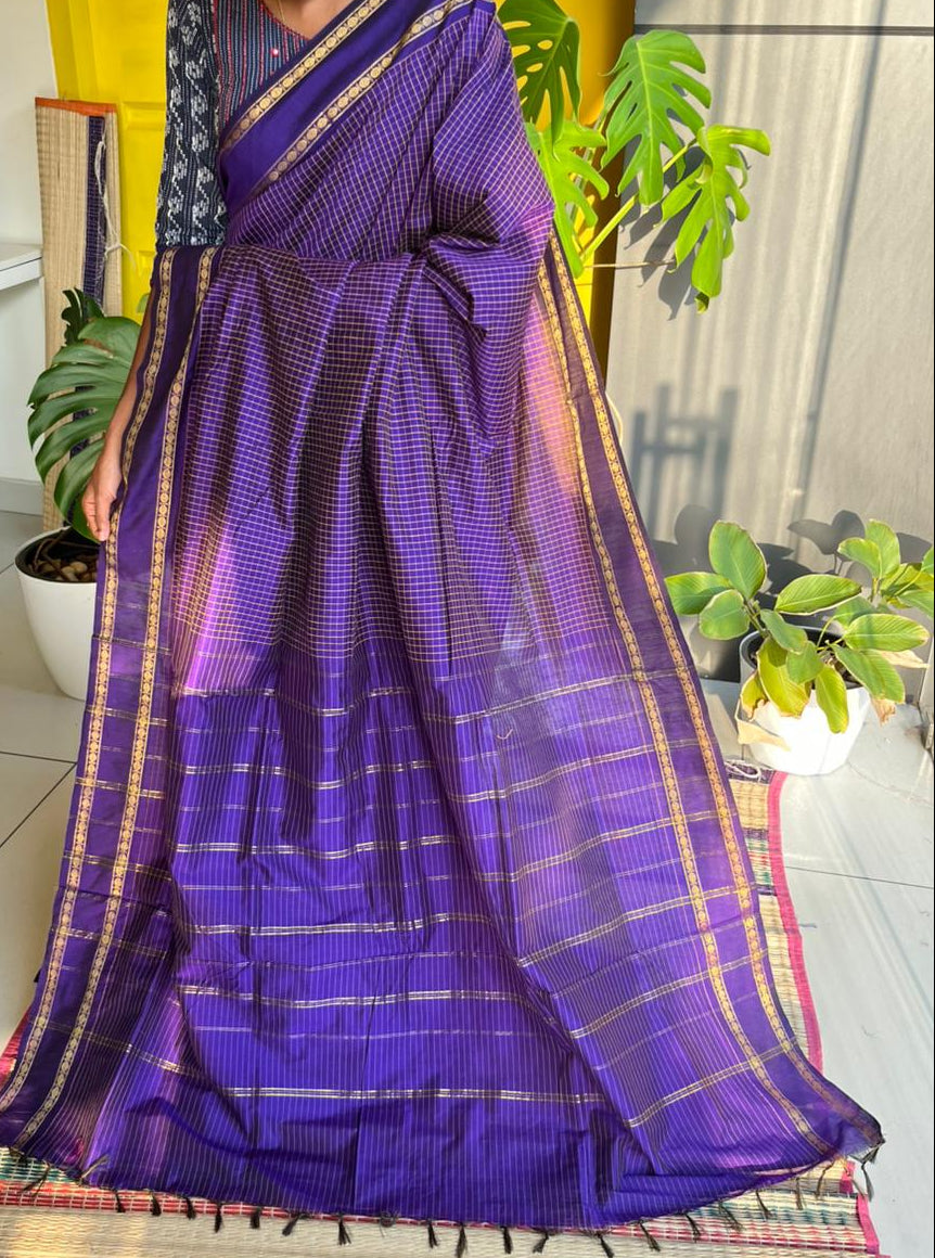 Violet Colour  Kalyani Cotton SL236