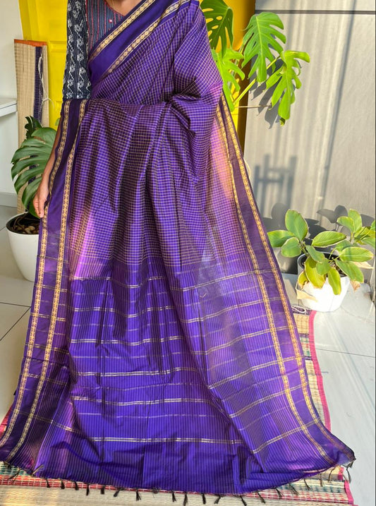 Violet Colour  Kalyani Cotton SL236