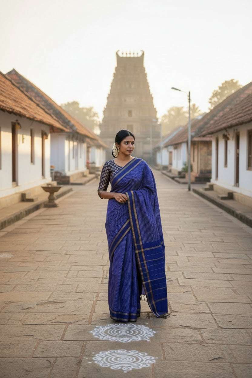 Blue Kalyani Cotton SL236