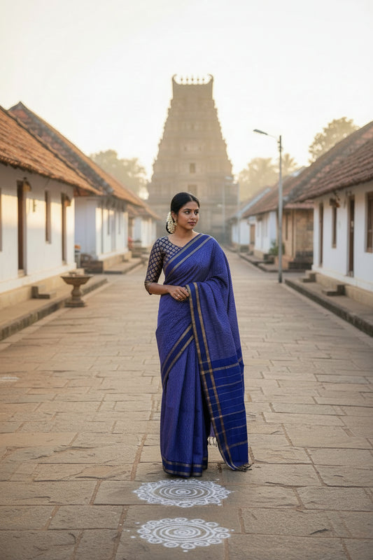 Blue Kalyani Cotton SL236