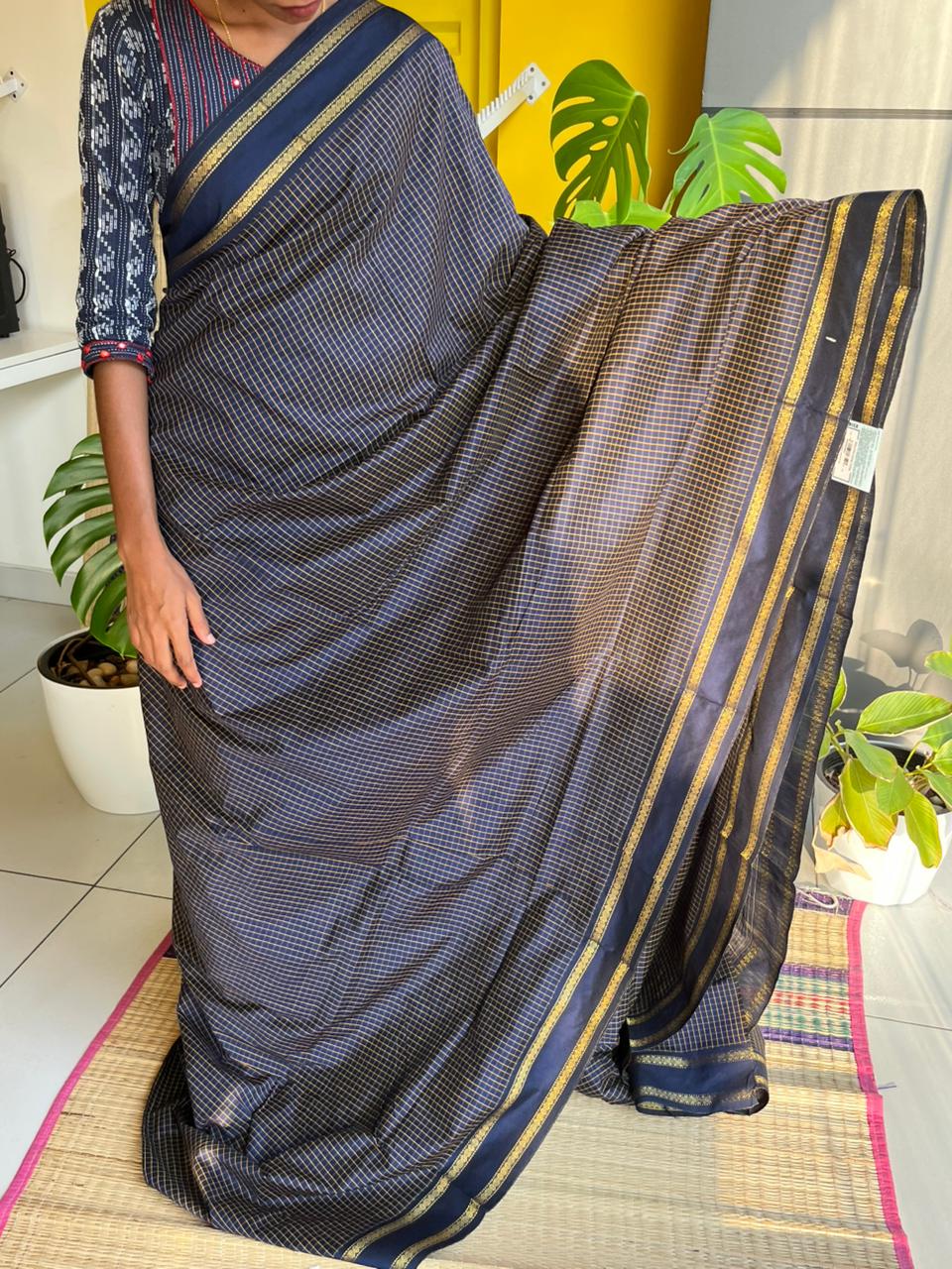 Blue Colour  Kalyani Cotton SL236