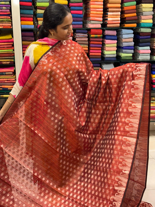 Chanderi Semi Silk Saree SL259