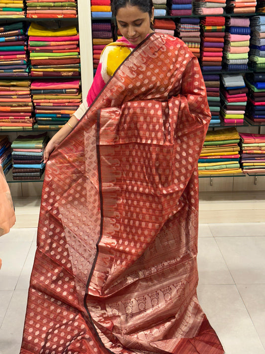 Chanderi Semi Silk Saree SL259