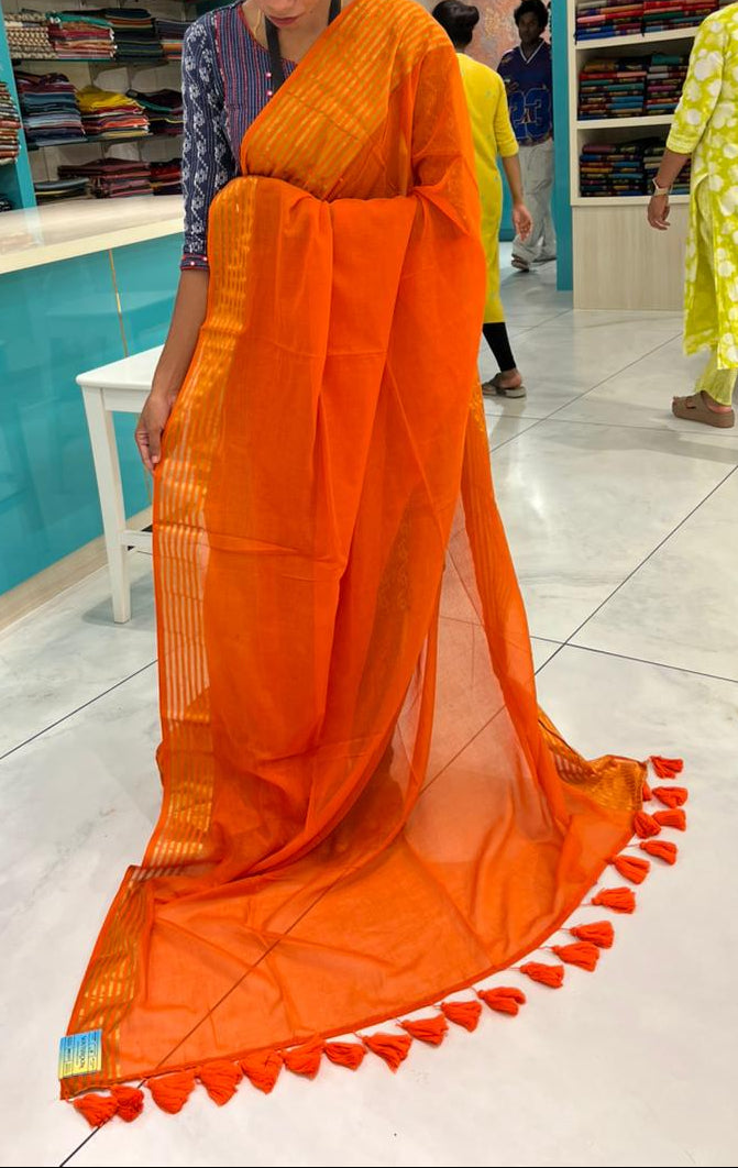 Kerala Mul Cotton Soft Fabric Saree SL215