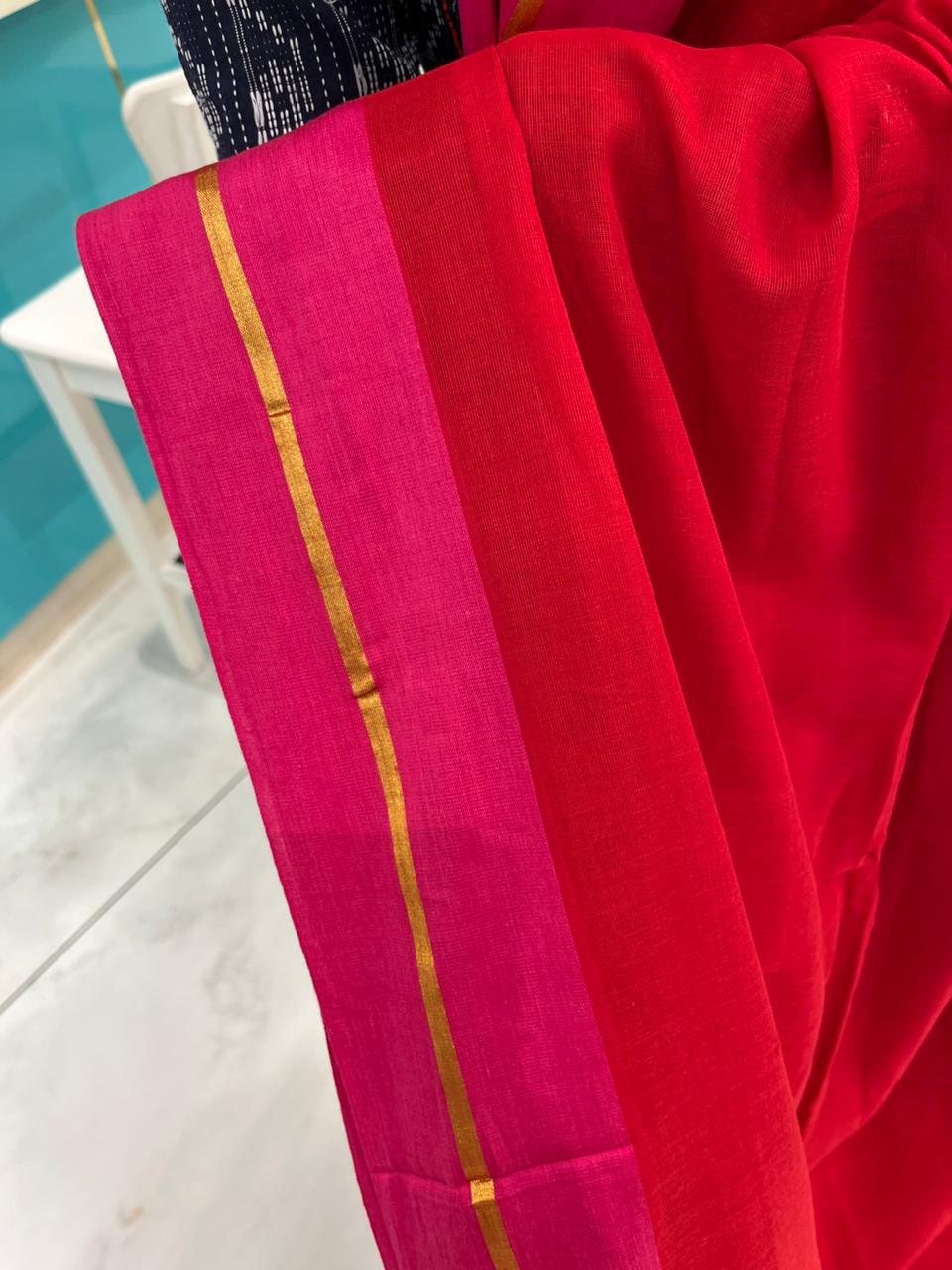 Kerala Mul Cotton Soft Fabric Saree SL215