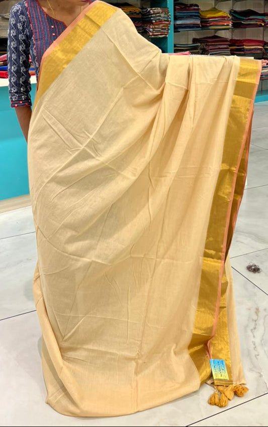 Kerala Mul Cotton Soft Fabric Saree SL215