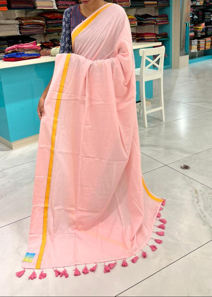 Kerala Mul Cotton Soft Fabric Saree SL215