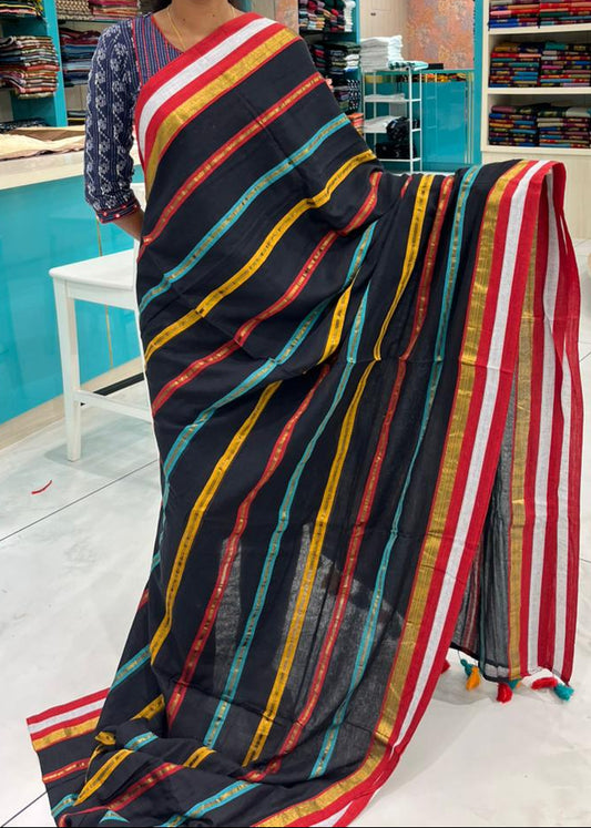 Kerala Mul Cotton Soft Fabric Saree SL215