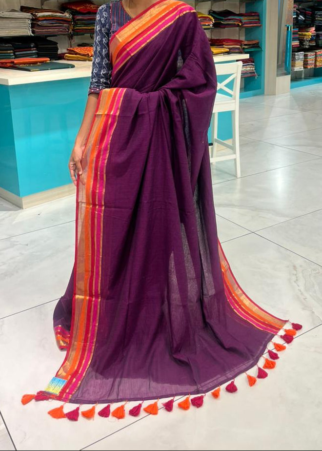 Kerala Mul Cotton Soft Fabric Saree SL215