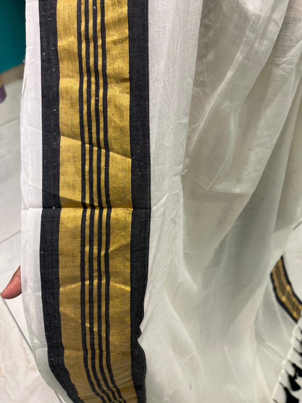 Kerala Mul Cotton Soft Fabric Saree SL215