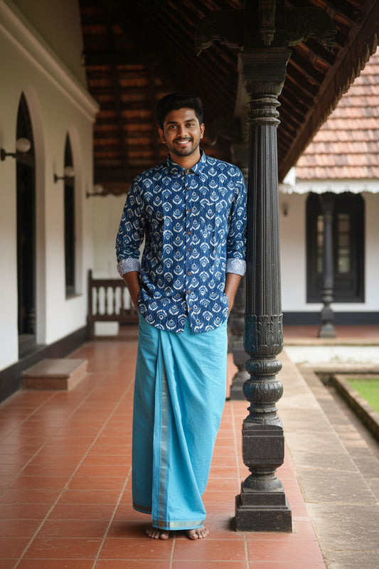 Cotton Printed Full Sleeve Shirt SL234