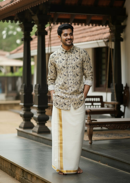 Cotton Printed Full Sleeve Shirt SL234