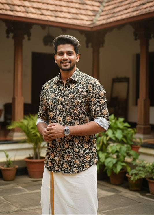 Cotton Printed Full Sleeve Shirt SL234