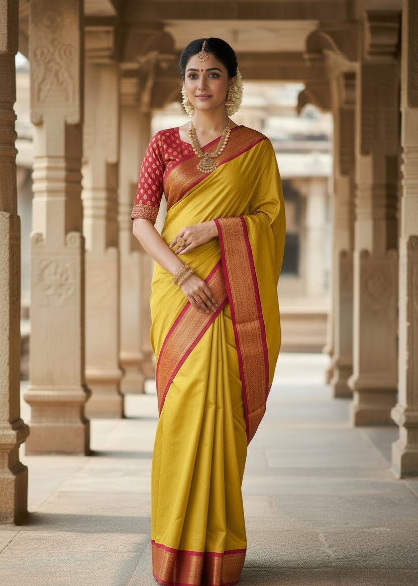 Southloom Semi Silk Narayanpet Saree SL265