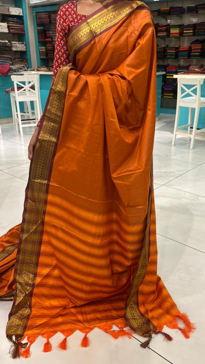 Southloom Semi Silk Narayanpet Saree SL265