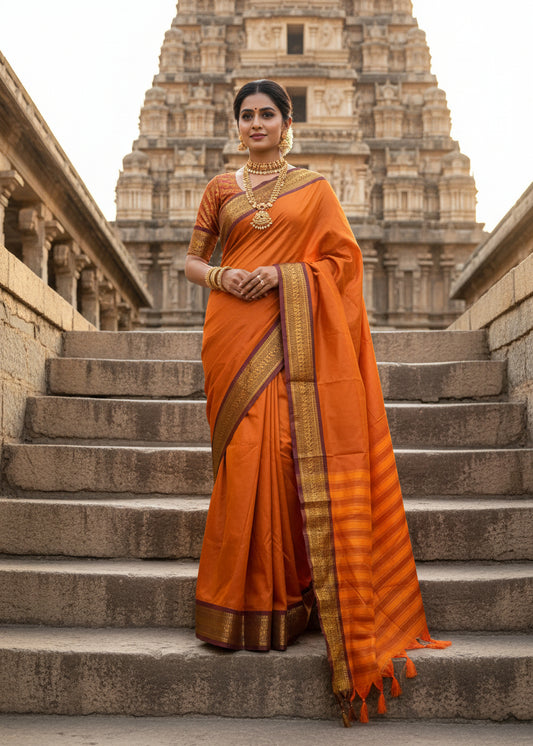 Southloom Semi Silk Narayanpet Saree SL265