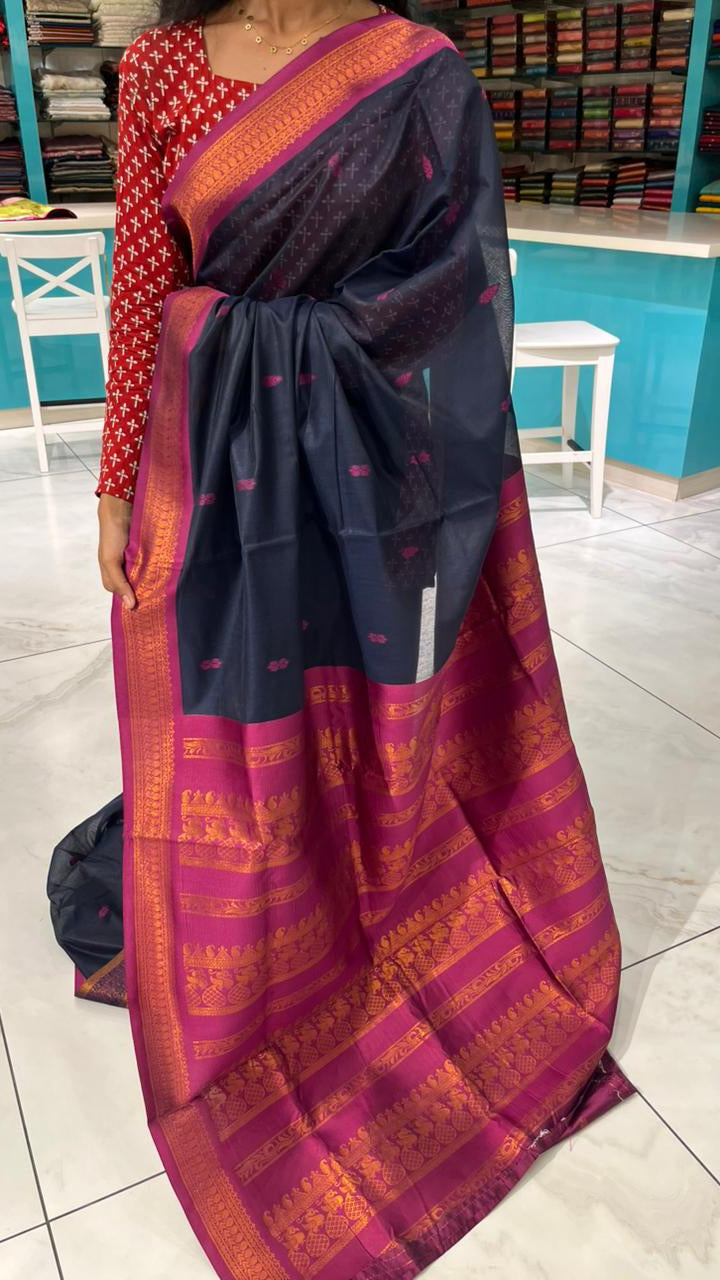 Southloom Cotton Silk Saree SL274
