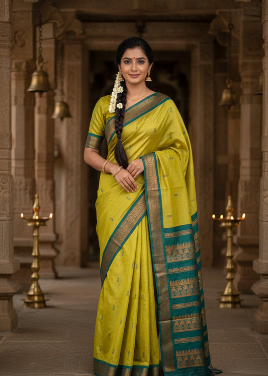 Southloom Cotton  Silk Saree SL274
