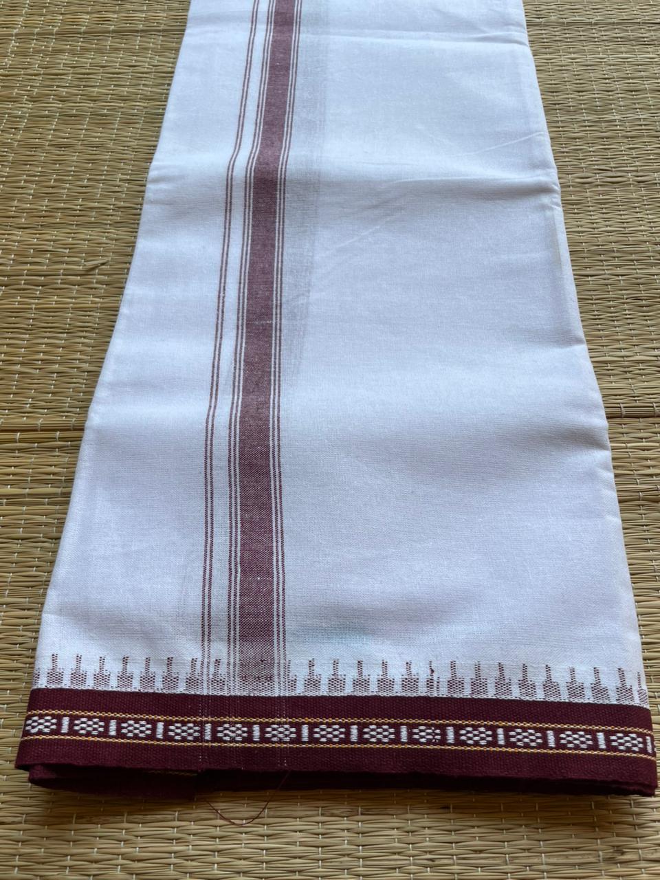 Single Dhothi with Black Border SL233