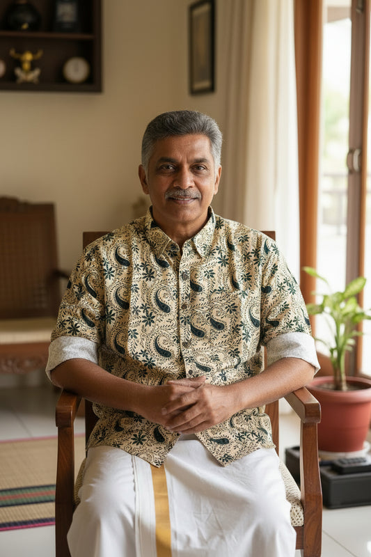 Cotton Printed Half Sleeve Shirt SL234