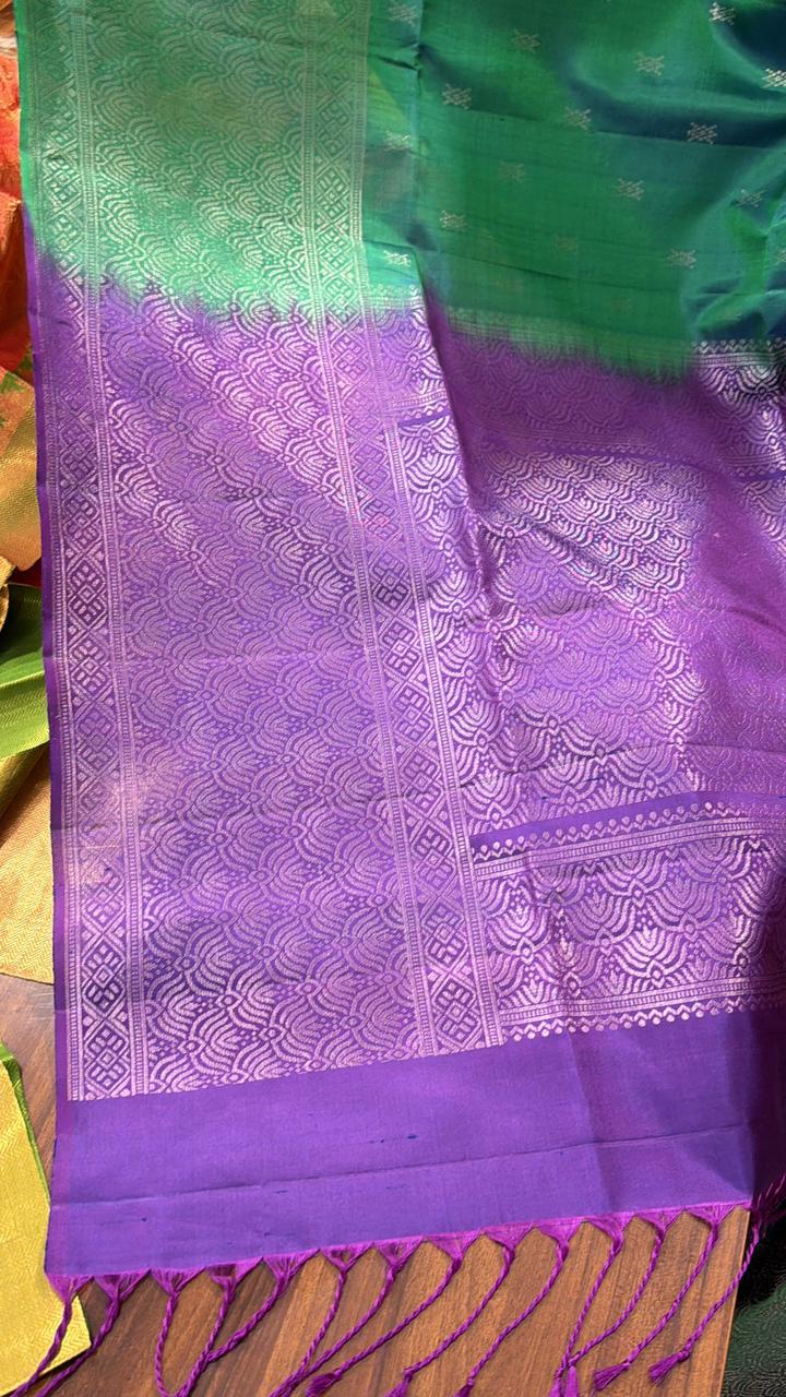Pure Handloom Kanchipuram Silk Sarees SL297