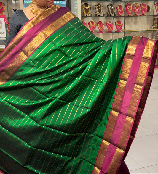 Pure Handloom Kanchipuram Silk Sarees SL298