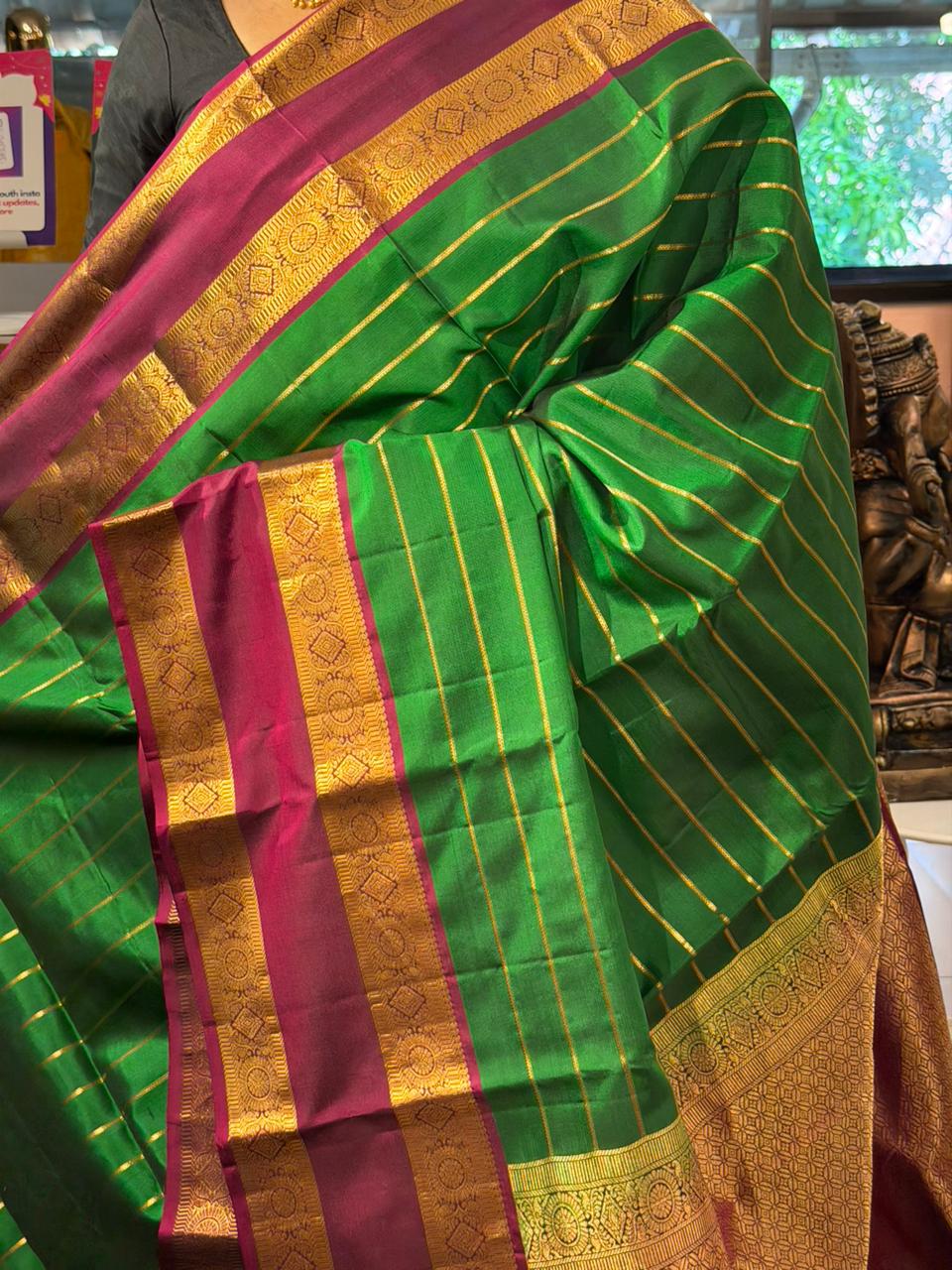 Pure Handloom Kanchipuram Silk Sarees SL298