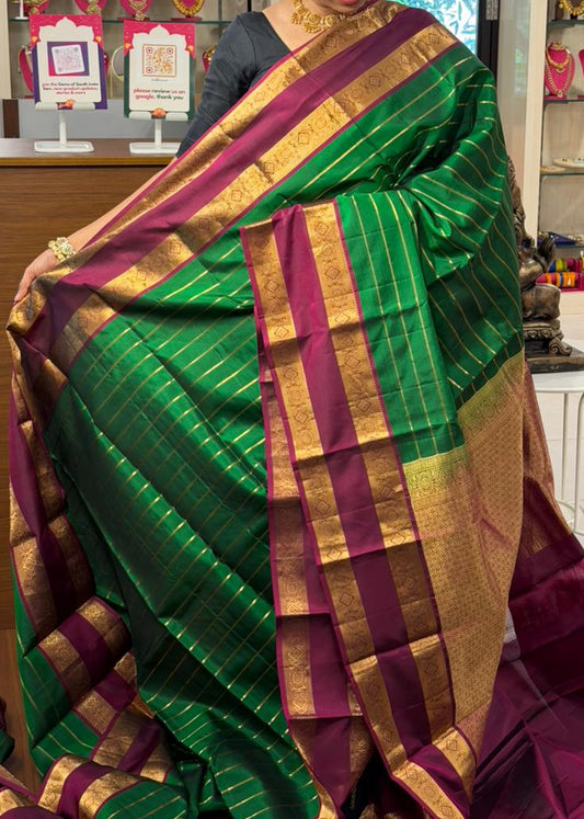 Pure Handloom Kanchipuram Silk Sarees SL298