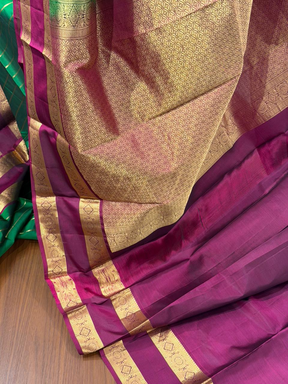 Pure Handloom Kanchipuram Silk Sarees SL298