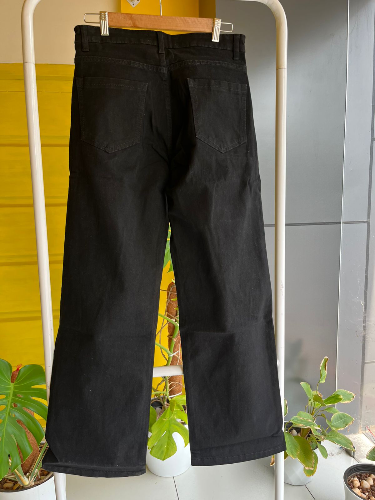 Ripped Wide-Leg Denim Jeans For Women SL294