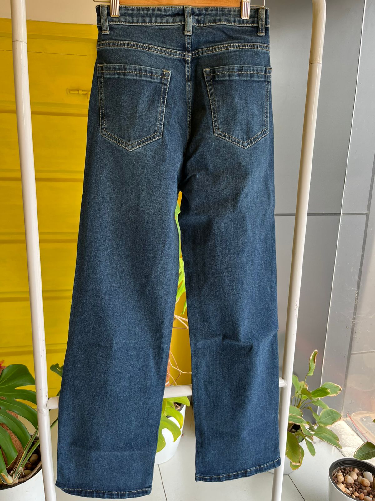 Ripped Wide-Leg Denim Jeans For Women SL294