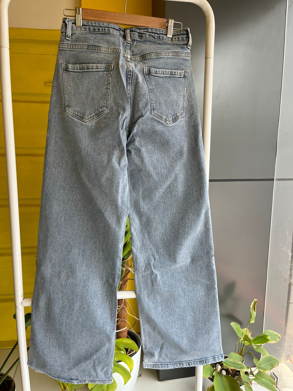 Wide-Leg Denim Jeans For Women SL294