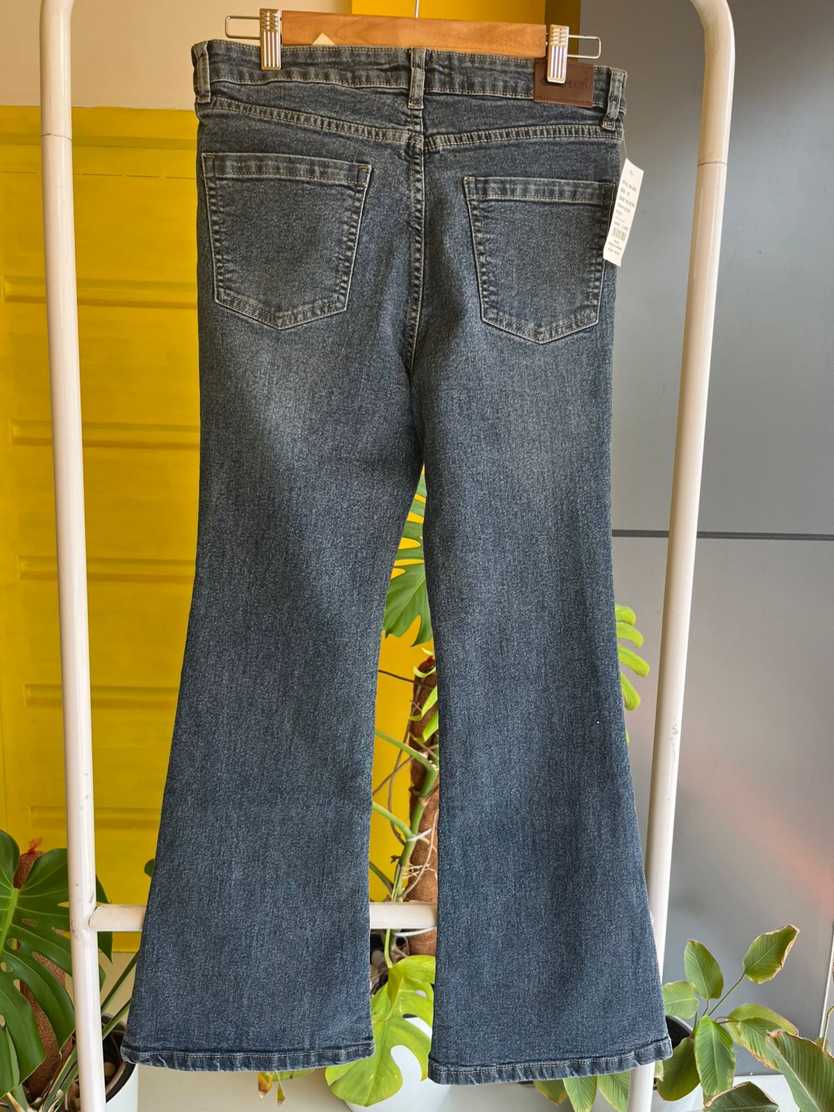Bell Bottom Denim Jeans For Women SL294