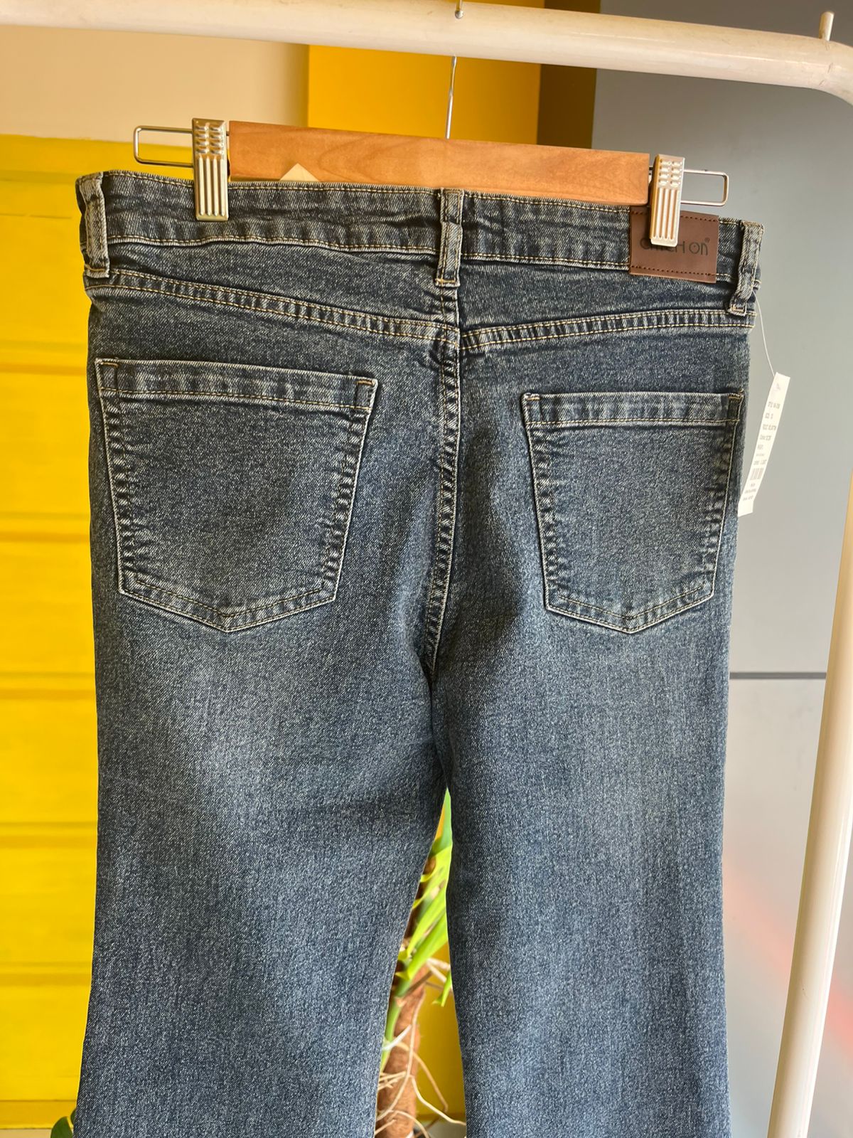 Bell Bottom Denim Jeans For Women SL294