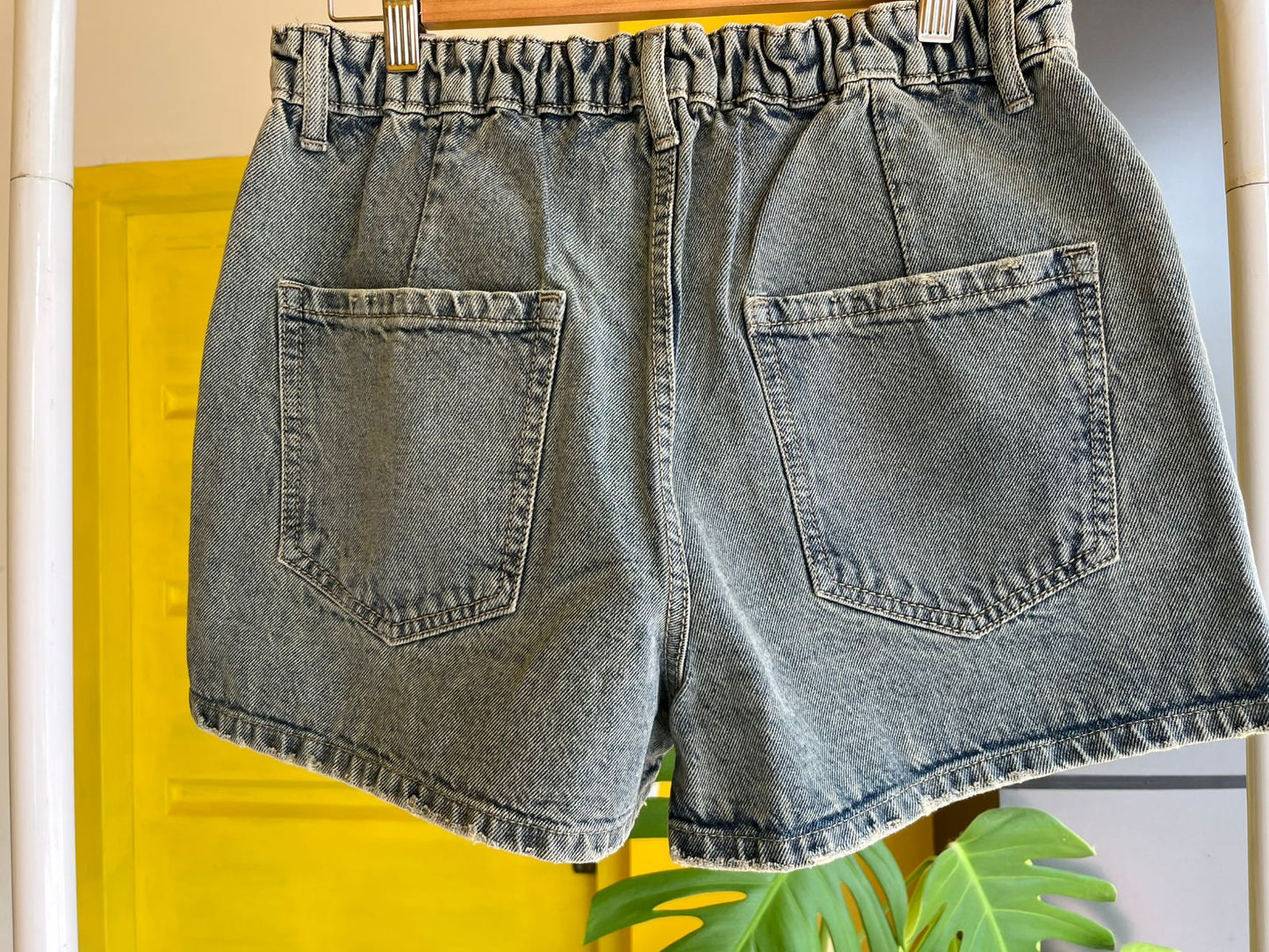 Ripped High-Waist Denim Shorts For Women SL294