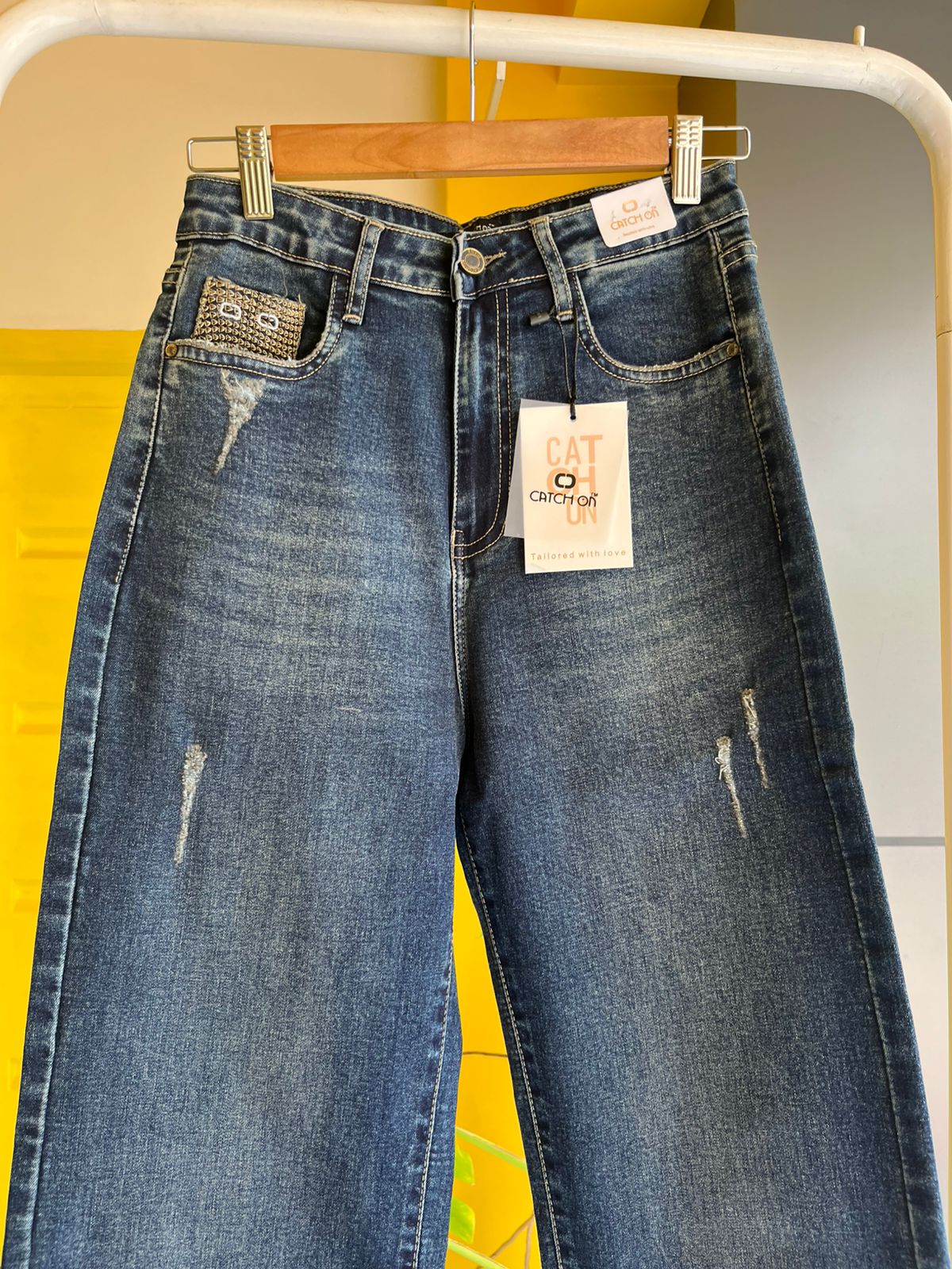 Straight Fit Jeans For Women SL294