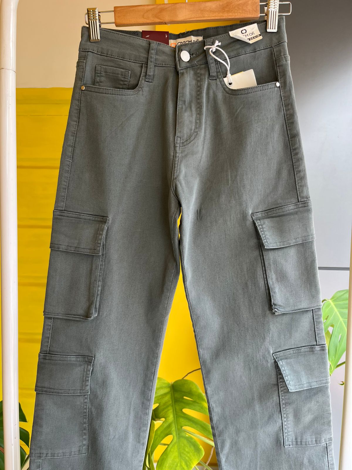 Cargo Denim Jeans For Women SL294