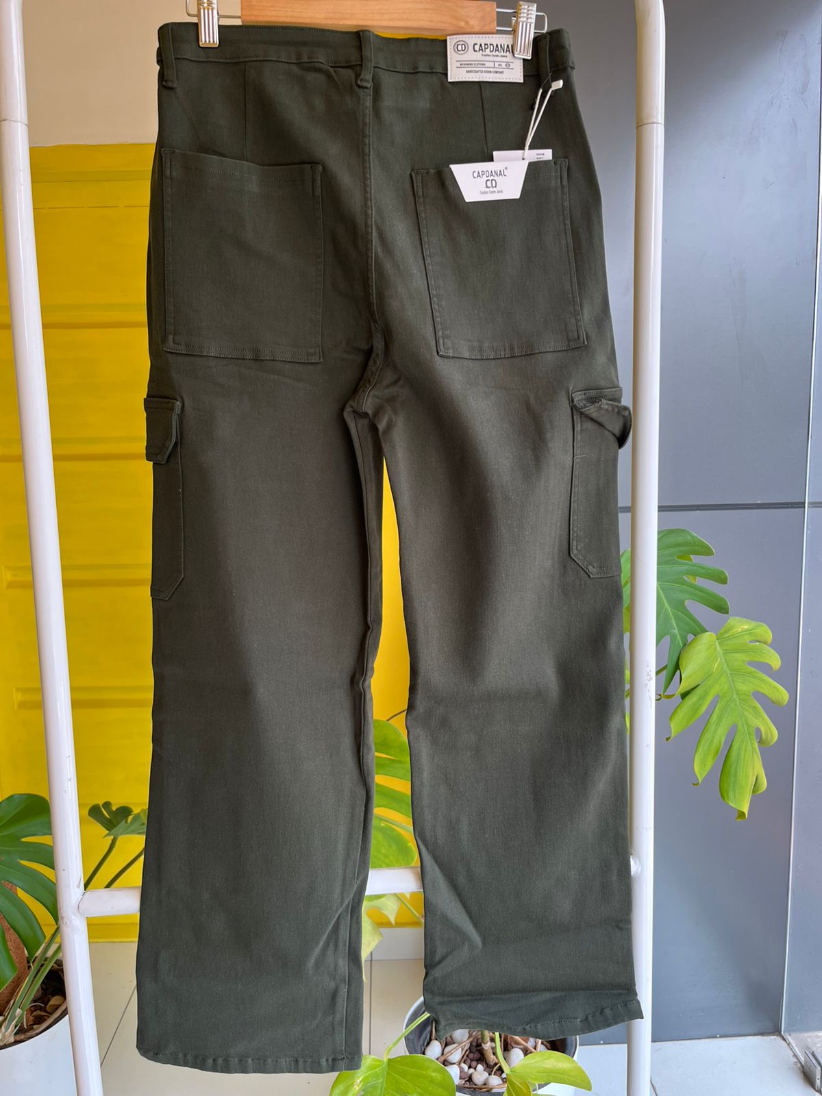 Cargo Straight Fit Jeans For Women SL294