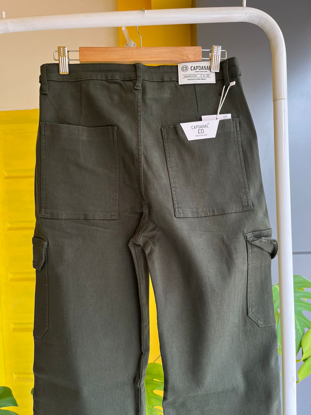Cargo Straight Fit Jeans For Women SL294