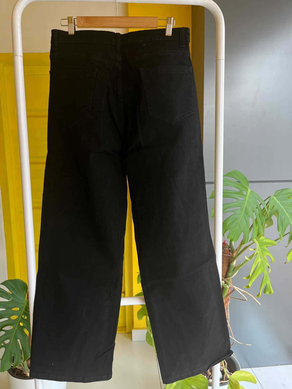 Ripped Wide Leg Denim Jeans For Women SL294