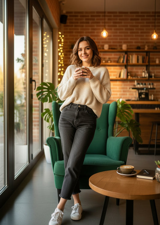 Mom Fit Jeans For Women SL294
