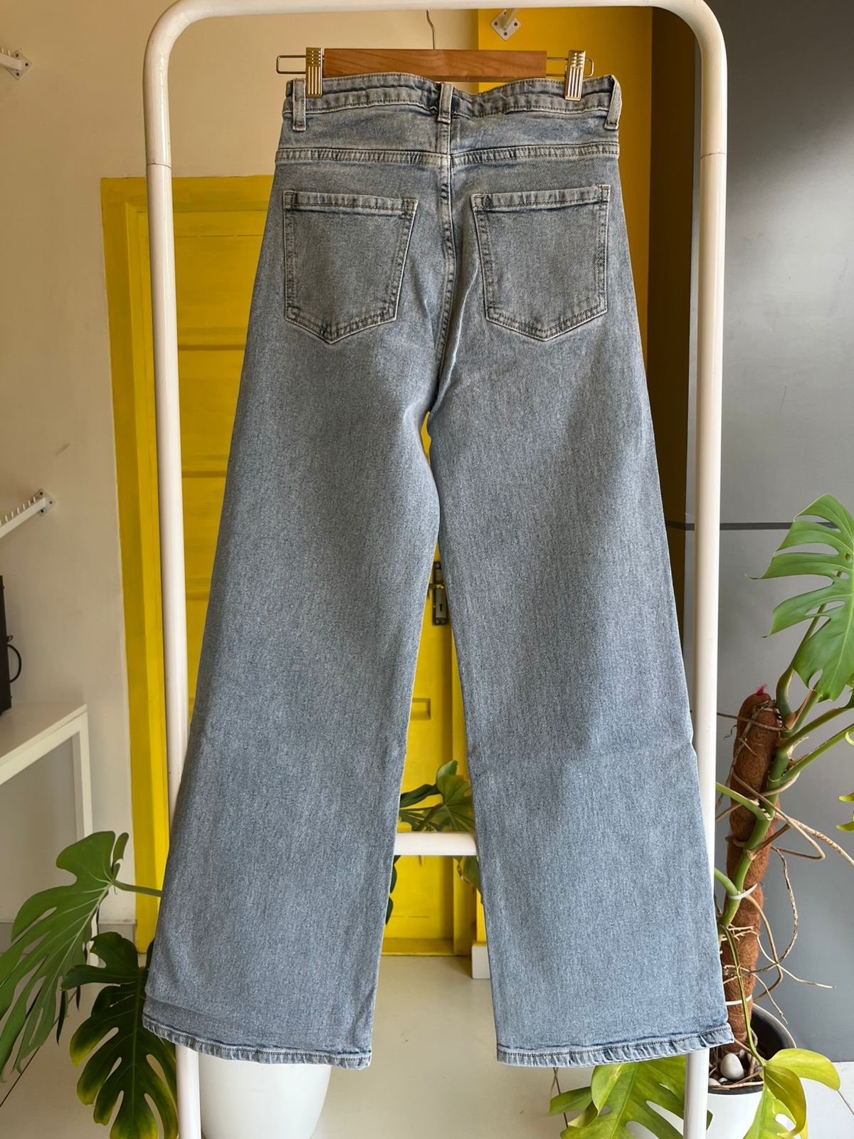 Straight Fit Denim Jeans For Women SL294