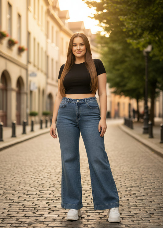 Bell Bottom Jeans For Women SL294
