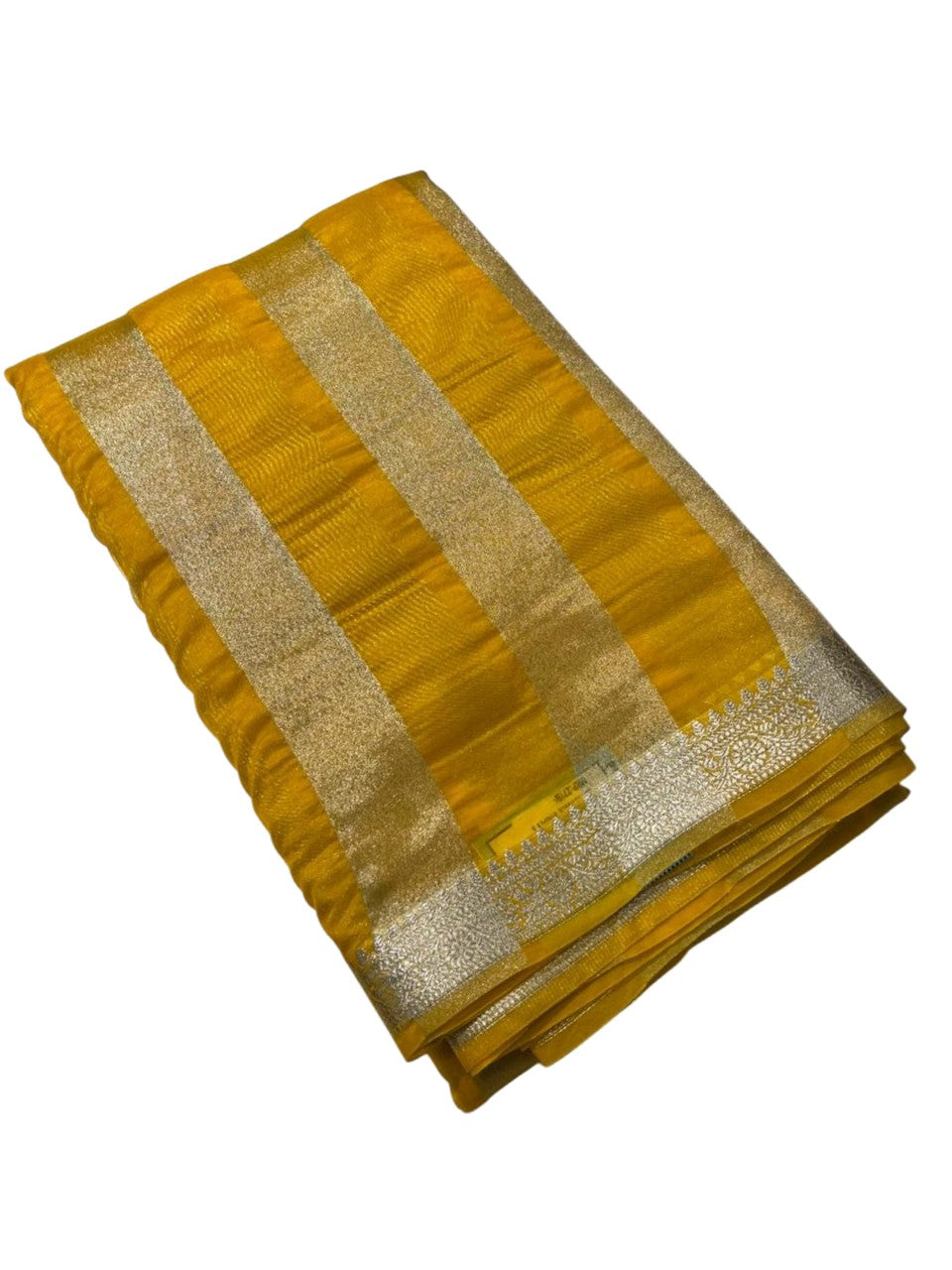 Southloom Tissue Organza Saree With Stripes Design in Double colour SL354