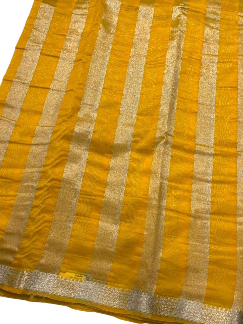 Southloom Tissue Organza Saree With Stripes Design in Double colour SL354