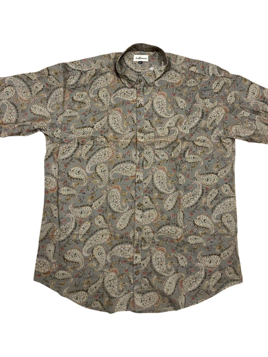Southloom Jaipur Pure Cotton Block Printed Shirt for Men in Full Sleeve