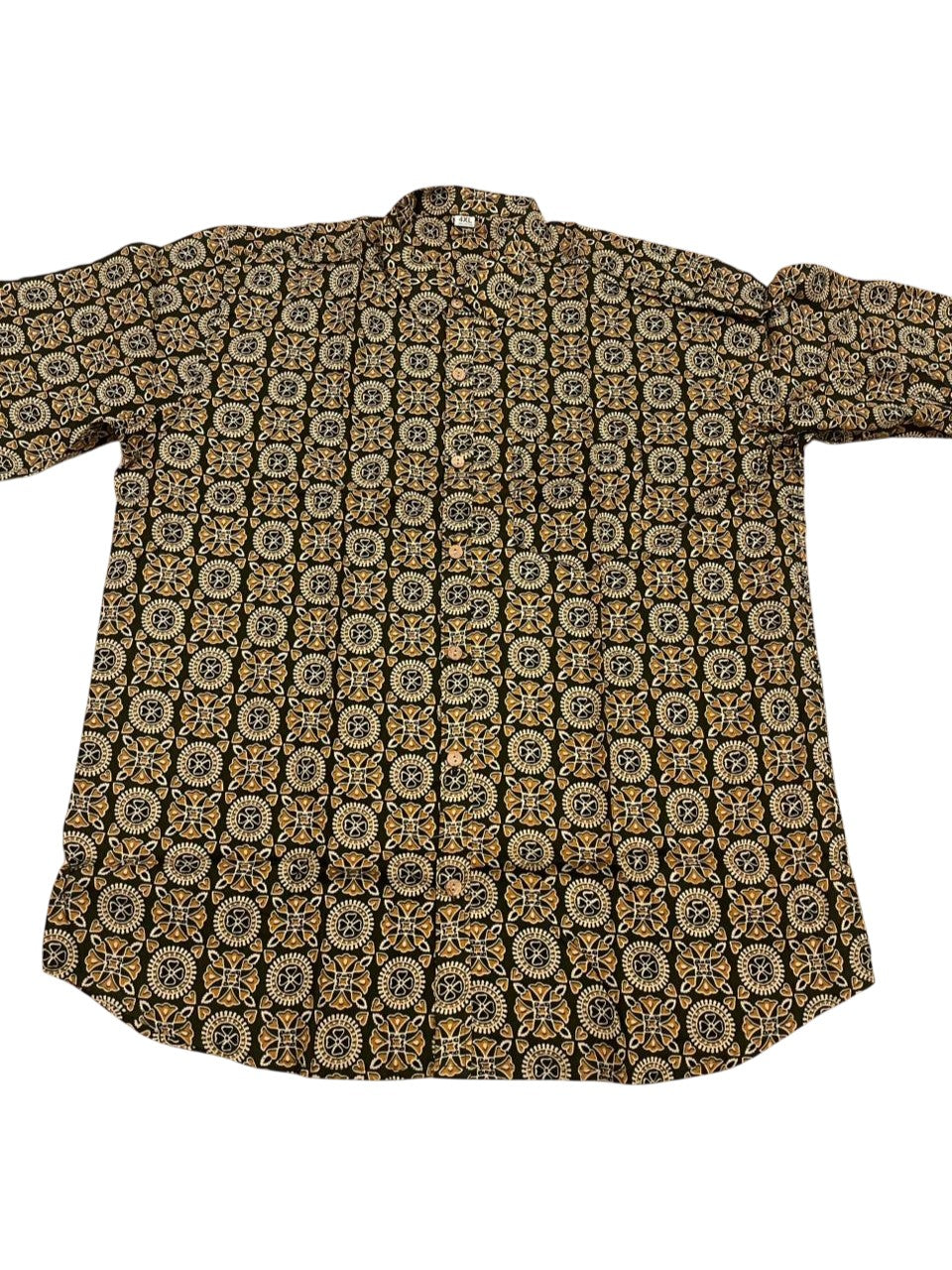Southloom Jaipur Pure Cotton Block Printed Shirt for Men in Full Sleeve