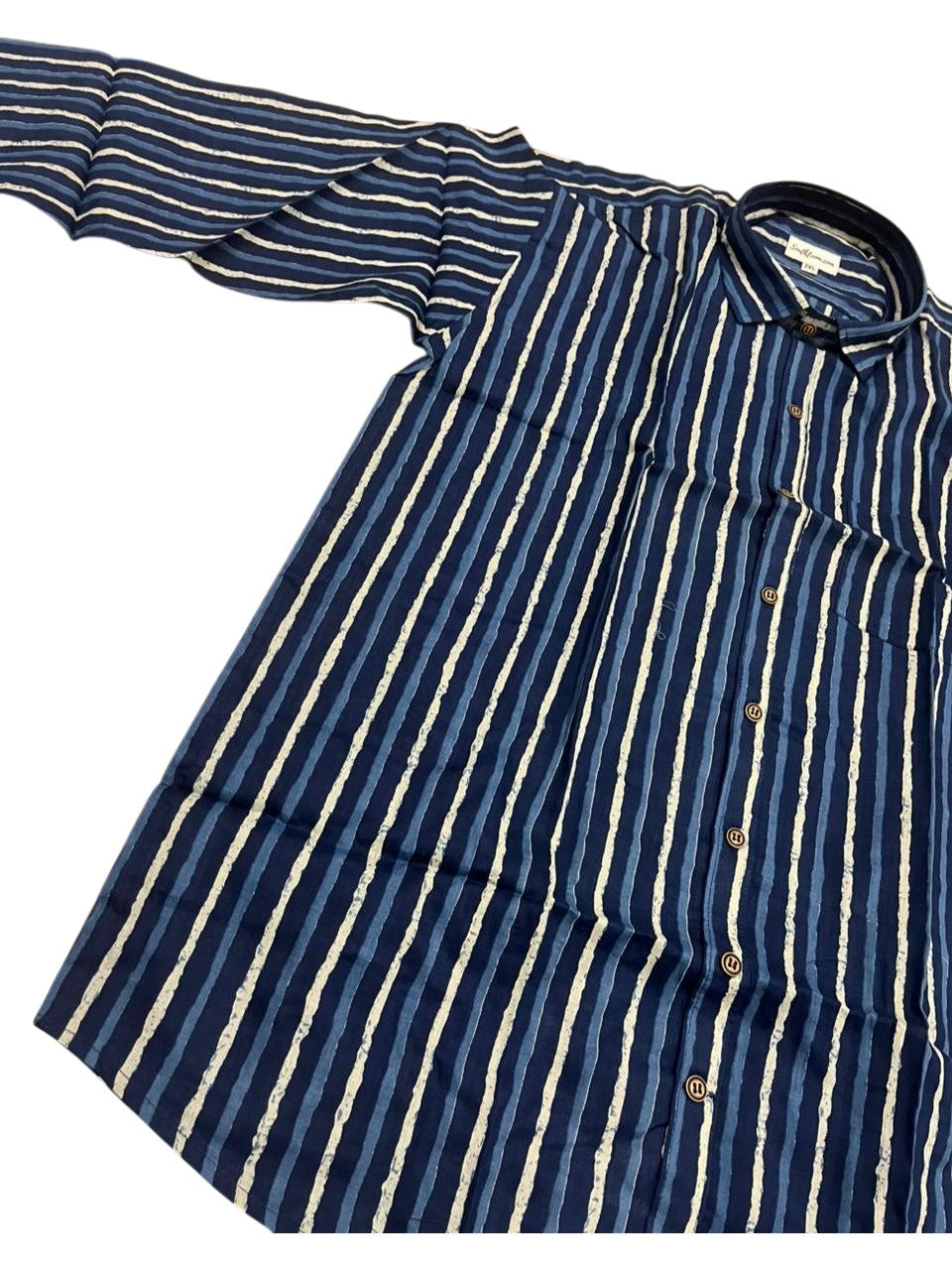 Southloom Jaipur Pure Cotton Block Printed Shirt for Men in Full Sleeve