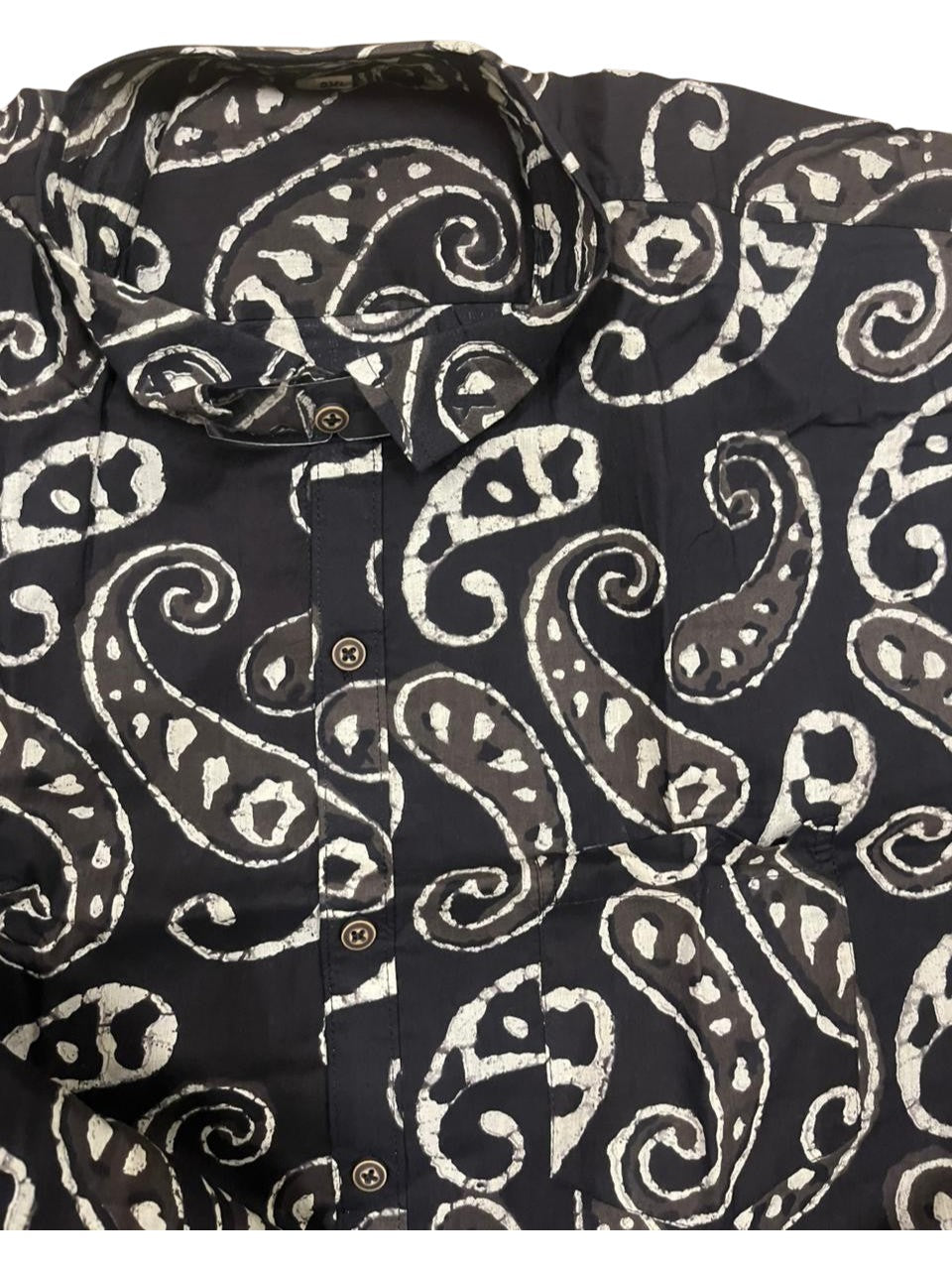 Southloom Jaipur Pure Cotton Block Printed Shirt for Men in Full Sleeve