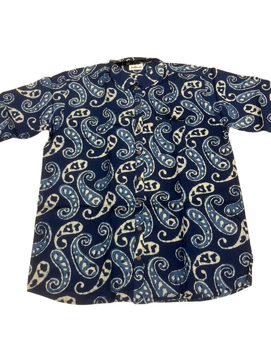 Southloom Jaipur Pure Cotton Block Printed Shirt for Men in Full Sleeve